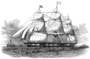 Packet Prints: DANIEL WEBSTER SHIP