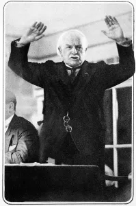 16th Prints: David Lloyd George (1863-1945), speaking in 1932