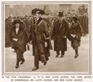 Election Prints: David Lloyd George campaigning in Birmingham