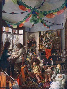 Cosy Prints: The Day After Christmas by Mark Symons
