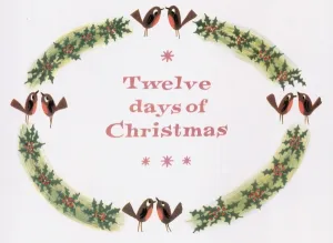 1958 Prints: Twelve Days of Christmas