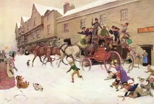 Travel Prints: In the Days of Dickens by Cecil Aldin