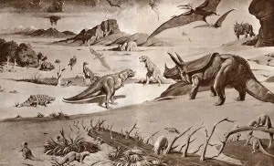 Dinosaur Prints: The Last Days of the Dinosaurs - Time of Great Change