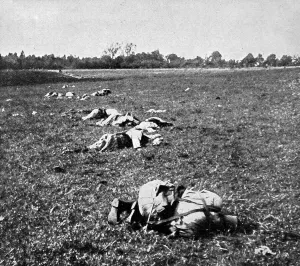 Battlefield Prints: Dead Turcos on the battlefield