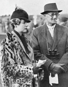 Youngest Prints: Deborah Mitford at Cheltenham National Hunt Meeting