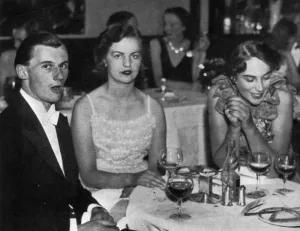 Mitfords Prints: Deborah Mitford with Lord Lansdowne
