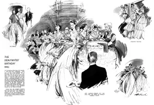 Cutting Prints: The Debutantes Birthday Ball - Queen Charlotte s