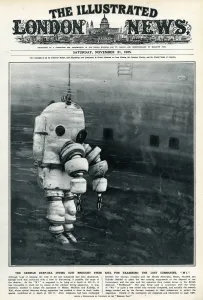 Suits Prints: Deep-sea diving suit, for salvage work on HMS M1 subrine