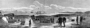 Images Dated 8th July 2004: The Defences of Charleston; American Civil War, 1863