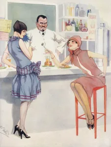 Flappers Prints: Delicatessen by W. S. Hutton