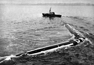 1958 Prints: Demonstration of the Dracone, Southampton, 1958