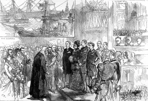 Liverpool Prints: Departure of the Marquis of Lorne and Princess Louise from L