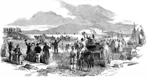 December Prints: The Departure of the Viceroy, Galway, 1850