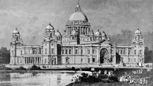 Will I Am Prints: Design for the All India Queen Victoria Memorial Hall, Calcu