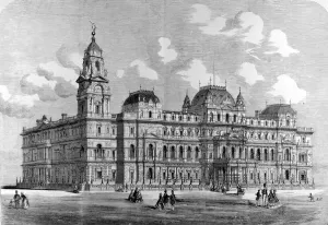1857 Prints: Design for The Foreign Office, London, 1857