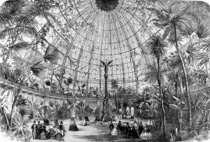Size Prints: Design for a winter garden at Alexandra Palace, 1859