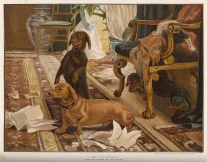 Papers Prints: Destructive Dachsies