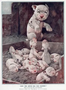 Bonzo Prints: How the deuce did this happen? by George Studdy