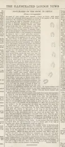 1855 Prints: Devon Footprints - Iln 1