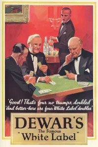 Socialising Prints: Dewars advertisement