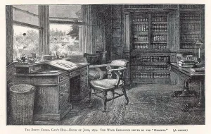 Dickens Prints: Dickens / Empty Chair