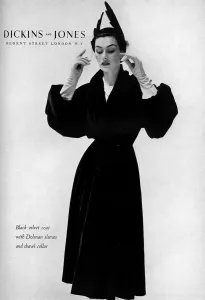 Shops Prints: Dickins and Jones advertisement, 1950s fashion