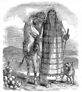 Desert Prints: Diegeno Indians travelling across the West of the USA, c. 185