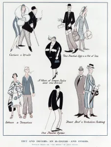 Amusing Prints: Diet and Dieters by Joyce Dennys
