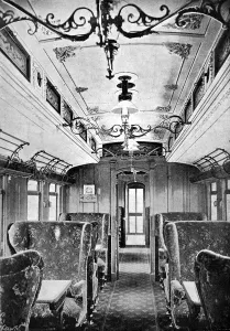 Coaches Prints: Dining carriage in the East Coast Express