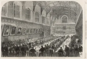 Medicine Prints: Dinner of the British Medical Association