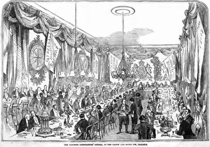 Opening Prints: Dinner to celebrate opening of Lancaster-Carlisle Railway
