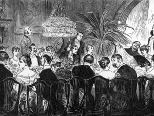 Parties Prints: DINNER PARTY / BARNARD