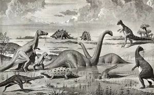 Dinosaur Prints: Dinosaurs of the Mesozoic Era - China