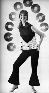 1965 Prints: Disco trouser suit, 1965