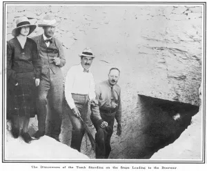16th Prints: The discoverers of Tutankhamen