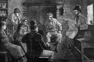 Gathering Prints: Discussing the new Irish Land Act, 1881