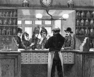 Dispensary Prints: The Dispensary at the London Hospital, Whitechapel