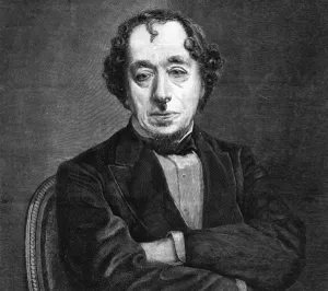 Beaconsfield Prints: Disraeli / Arms Folded