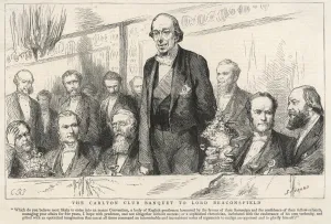 Beaconsfield Prints: Disraeli / Carlton Club
