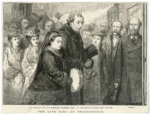 Beaconsfield Prints: Disraeli / Victoria Visit