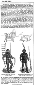 Lifeboats Prints: Diving experiments in Paris