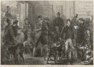 Brought Prints: Dog Show in 1865