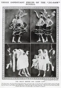 1920 Prints: The Dolly Sisters and Laddie Cliff in Jig-saw at Hippodrome