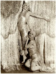 Sisters Prints: The Dolly Sisters performing their Persian Dance 1921
