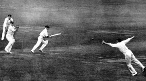 Cutting Prints: Don Bradman square cuts at Lords, 1930