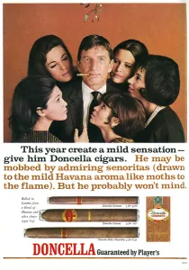 Attraction Prints: Doncella cigar advertisement, 1965