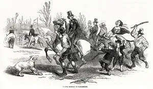Donkey Prints: Donkey Rides on Blackheath, London, Easter Monday 1847