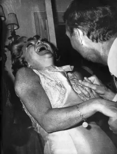 Parties Prints: Dora Bryan at a party