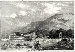 Railways Prints: Dorking station
