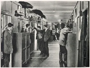 Public Prints: Dormitory passage in Anglesey, with
